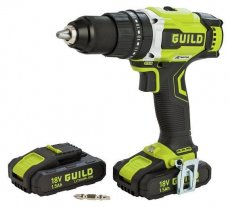 Акмулаторен безчетков винтоверт Guild cdi218bg, 2x18V
