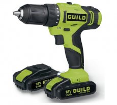 Акумулаторен винтоверт Guild cdt218g, 2x18V