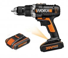 Акумулаторен винтоверт втора ръка Worx WX372, 2x20V