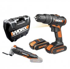 Сет от винтоверт WORX WX366.5 и WX678, 2x20V