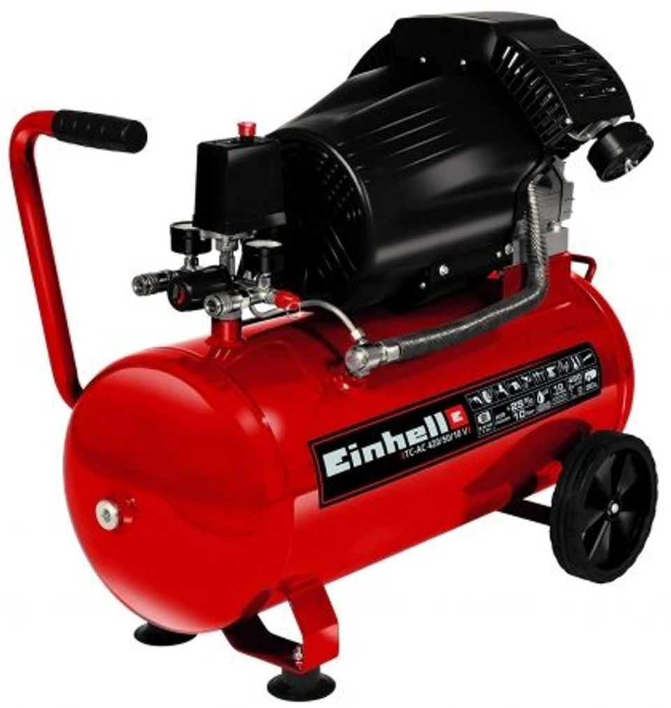 КОМПРЕСОР EINHELL TE-AC - 420/50/10V- ВТОРА УПОТРЕБА